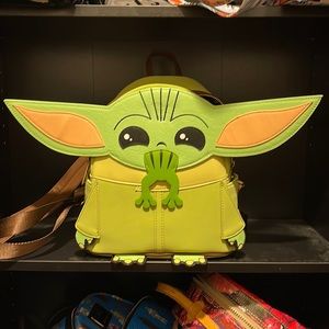 Loungefly baby yoda backpack